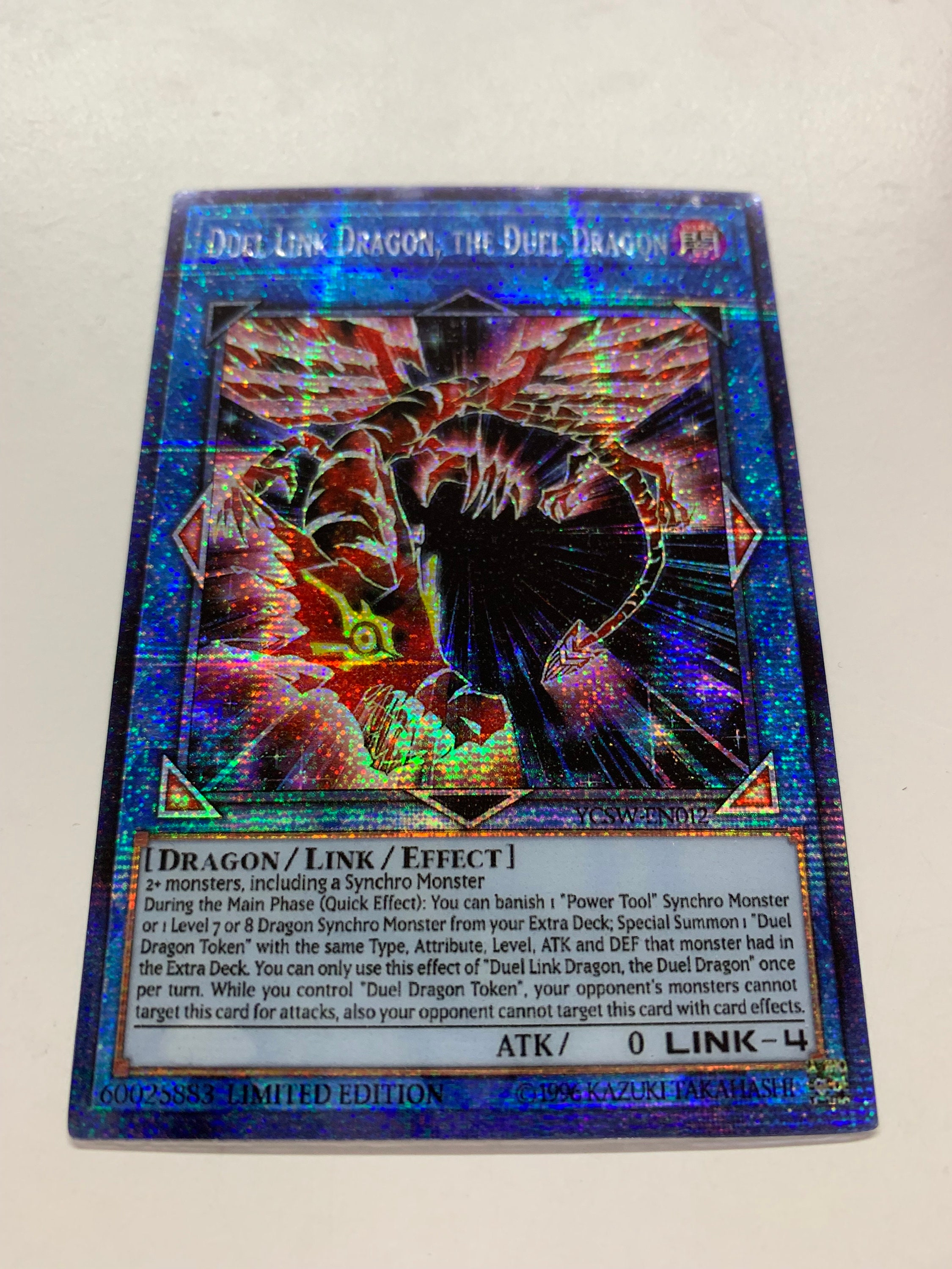 Duel Link Dragon, the Duel Dragon | Secret Rare | Orica