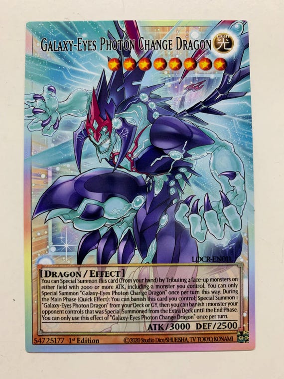 yugioh card galaxy eyes photon dragon Galaxy-Eyes [SP13-EN008] Common then any monster banished by this effect returns to the field at the end of the Battle Phase Galaxy-Eyes Full Armor Photon Dragon