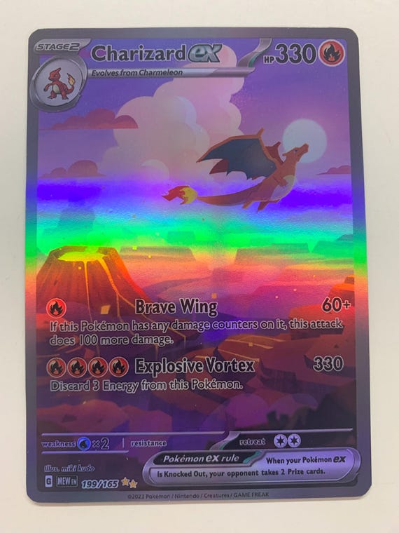 Charizard Ex 199/165 | FULL HOLO | Orica PROXY - Etsy Israel Charizard Ex 199/165 | FULL HOLO | Orica PROXY - Etsy Israel
