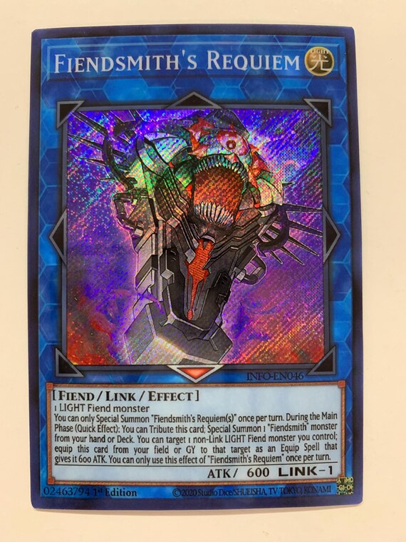 fiendsmith cards yugioh Fiendsmiths Desirae - INFO-EN036