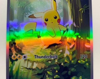 Pikachu Ex 276/217 | FULL HOLO | Orica PROXY - Etsy