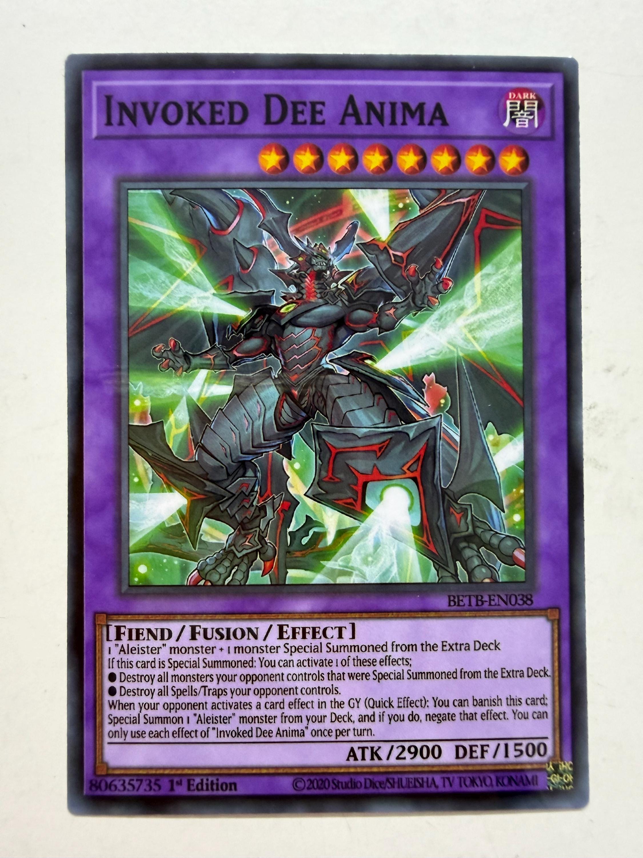Invoked Dee Anima | Super Rare | Orica PROXY - Etsy