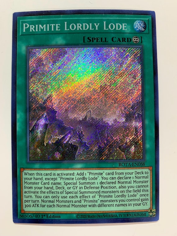 Primite Lordly Lode | Secret Rare | Orica PROXY - Etsy Primite Lordly Lode | Secret Rare | Orica PROXY - Etsy
