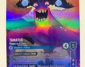 タマトア、貝のように幸せ ロルカナ プロキシ/オリカ、コモン/ホロ