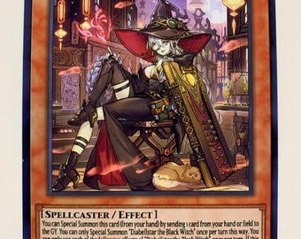 黒き魔女ディアベルスター(別イラスト) | シークレットレア 黒き魔女ディアベルスター(別イラスト) | シークレットレア