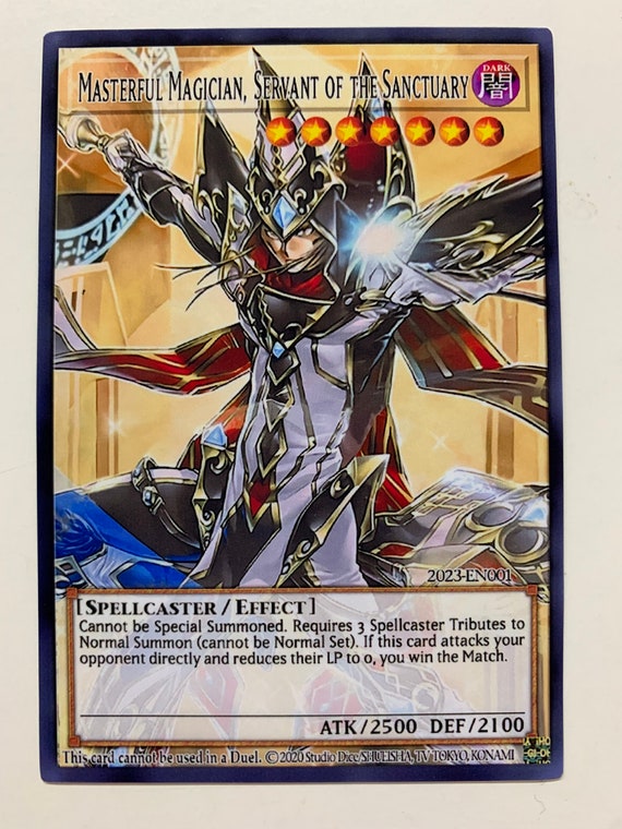 遊戯王 - Masterful Magician, Servant of the Sanctuary 未開封　管理03 Masterful Magician, Servant of the Sanctuary | Card Details