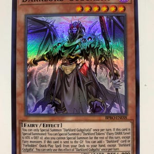 original yugioh card DARKLORD SUPERBIA LC02 ULTRA RARE