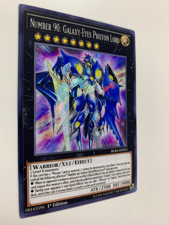 ★Sixh.★  GALAXY  ✨超レア✨ Number 90: Galaxy-eyes Photon Lord | Secret Rare | Orica