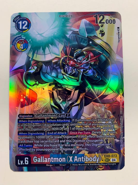 Gallantmon (X Antibody) EX8-073 (alternate Art) | FULL HOLO