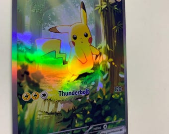 Pikachu Ex 276/217 | FULL HOLO | Orica PROXY - Etsy