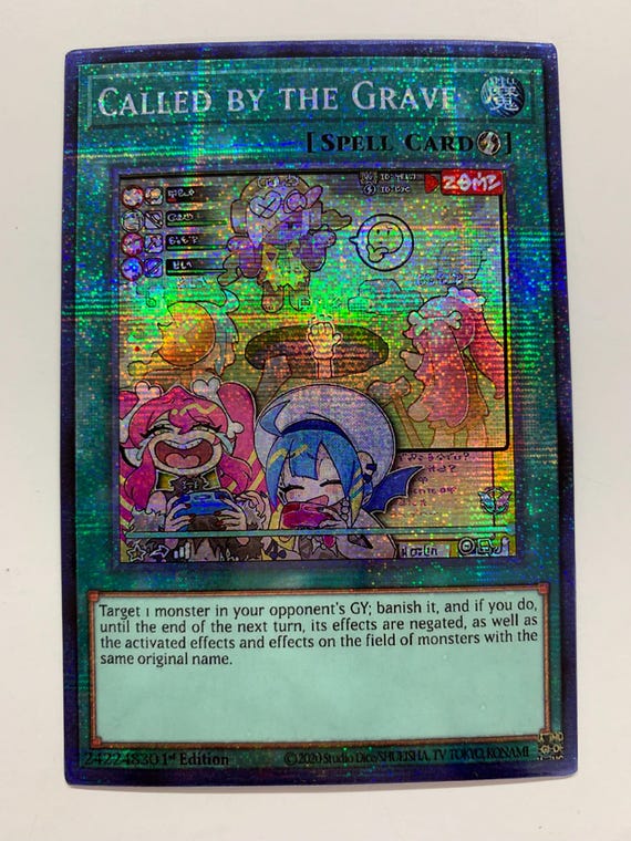 Called by the Grave (alternate Art) | Super Rare | Orica PROXY - Etsy