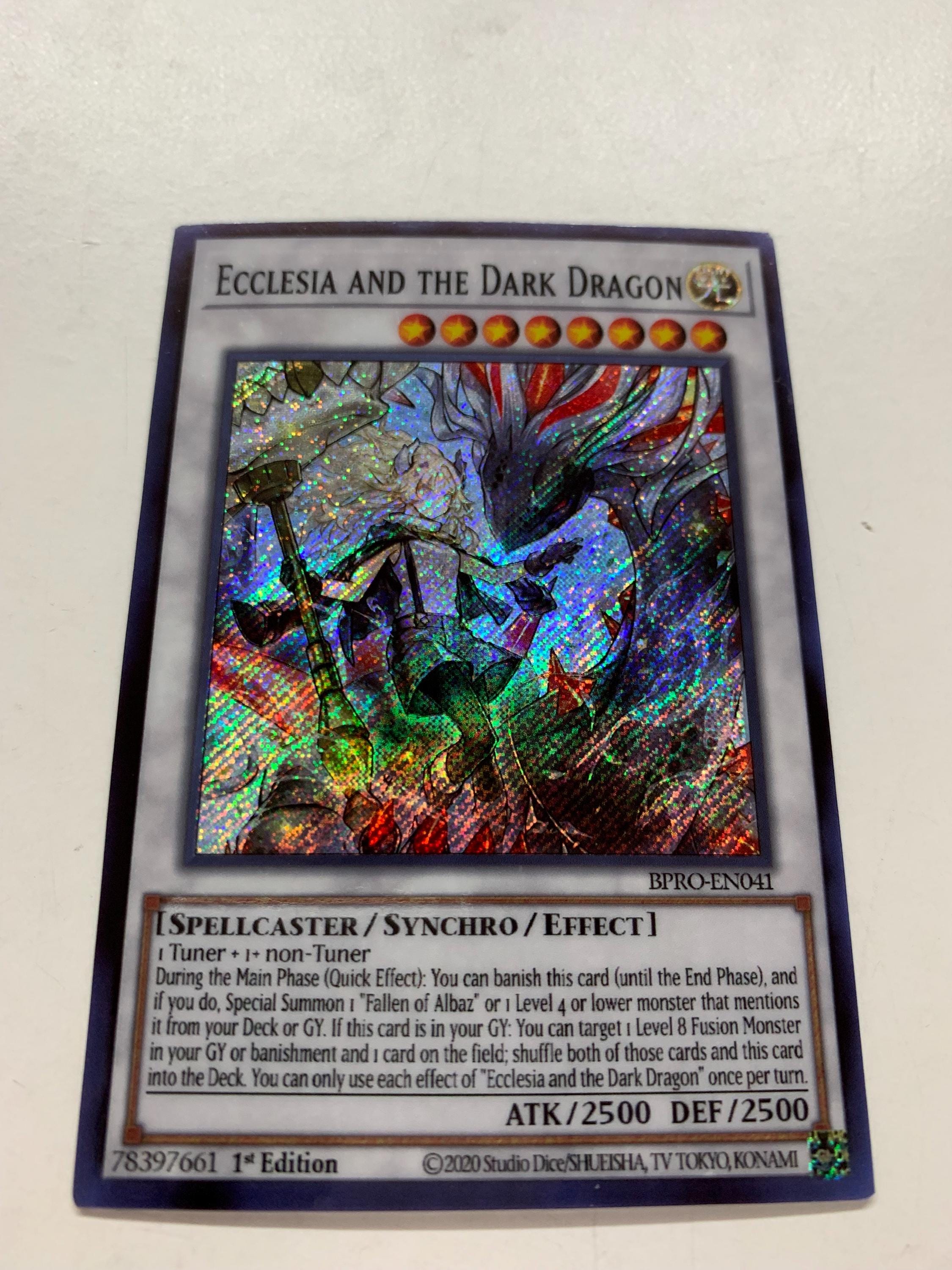 Ecclesia and the Dark Dragon | Secret Rare | Orica PROXY - Etsy