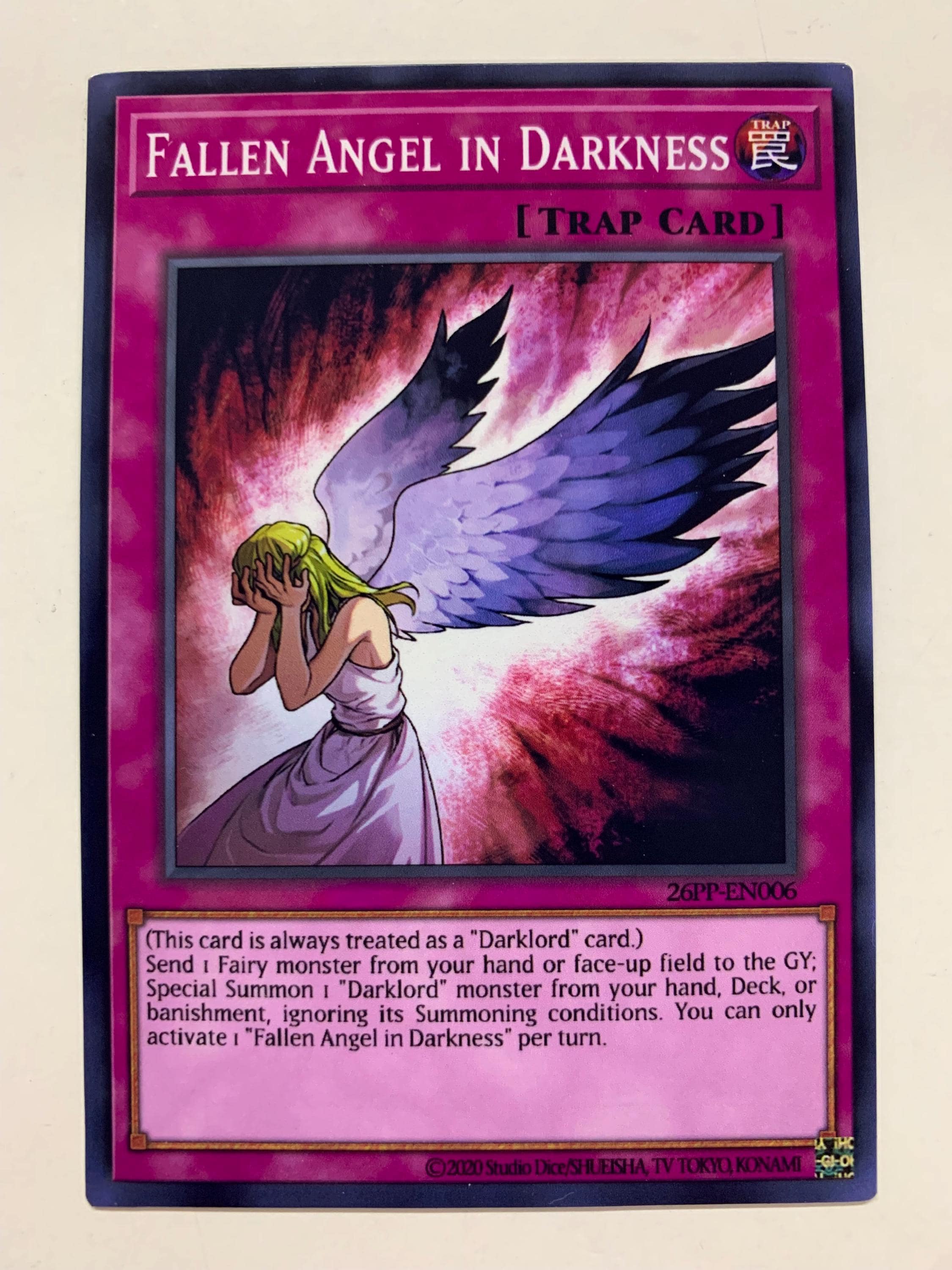 dark angel yugioh card Amazon.com: Yu-Gi-Oh! Destiny Hero - Dark Angel - SGX1-ENB09 - Common main image 1