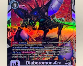 デジモンカードゲーム エボリューションカップ ディアボロモン トークン プロモ トークン/EVOLUTIONCUP/illus:poroze)ディアボロモン【-】{-}《白》