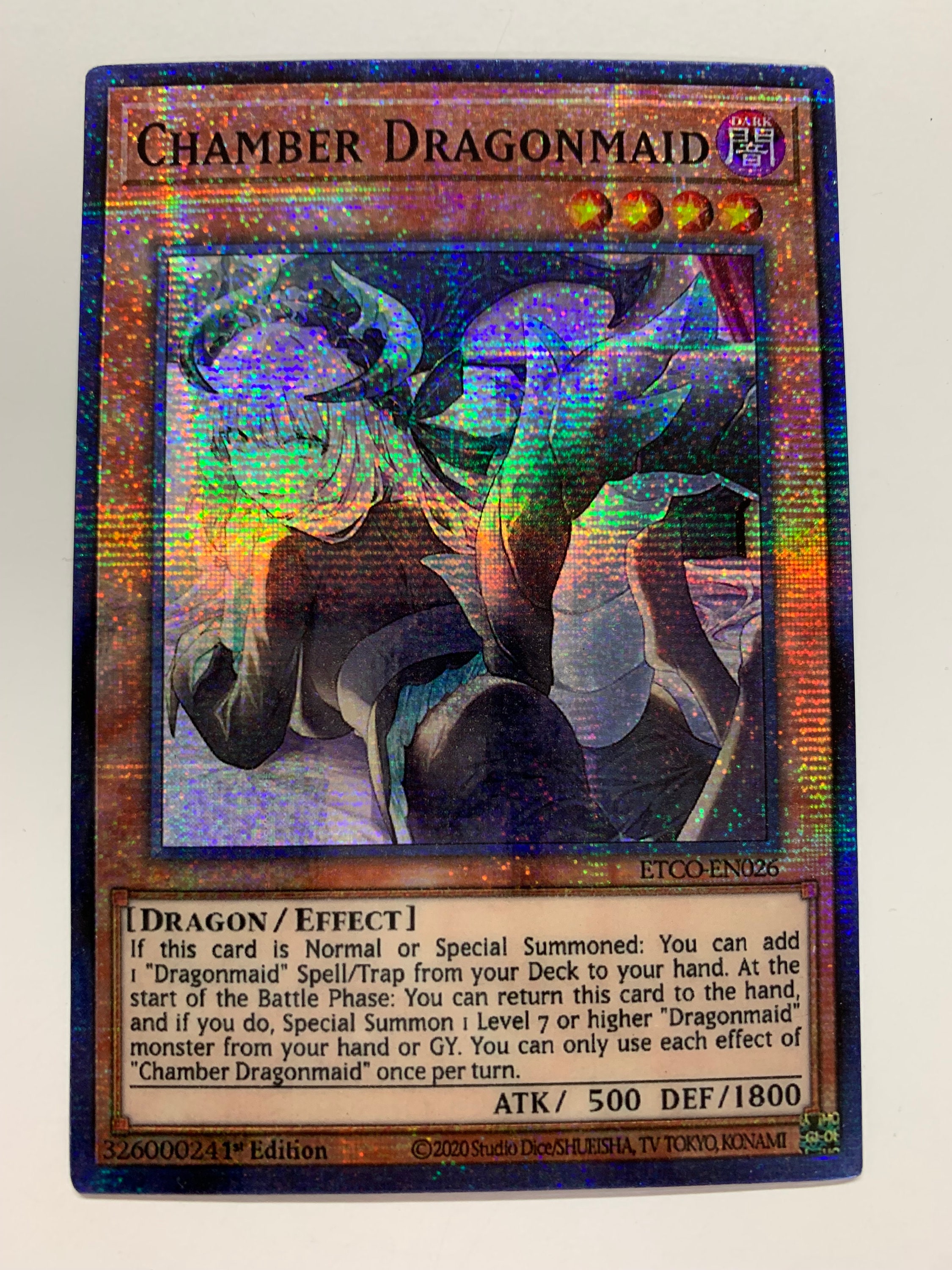 Chamber Dragonmaid (custom Art) | Super Rare | Orica PROXY - Etsy