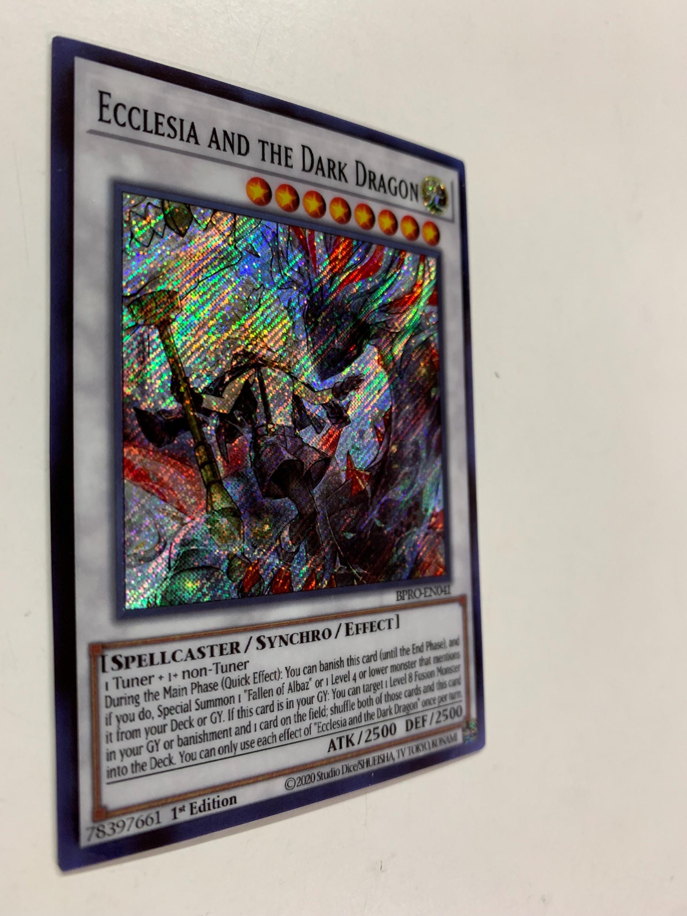 Ecclesia and the Dark Dragon | Secret Rare | Orica PROXY - Etsy