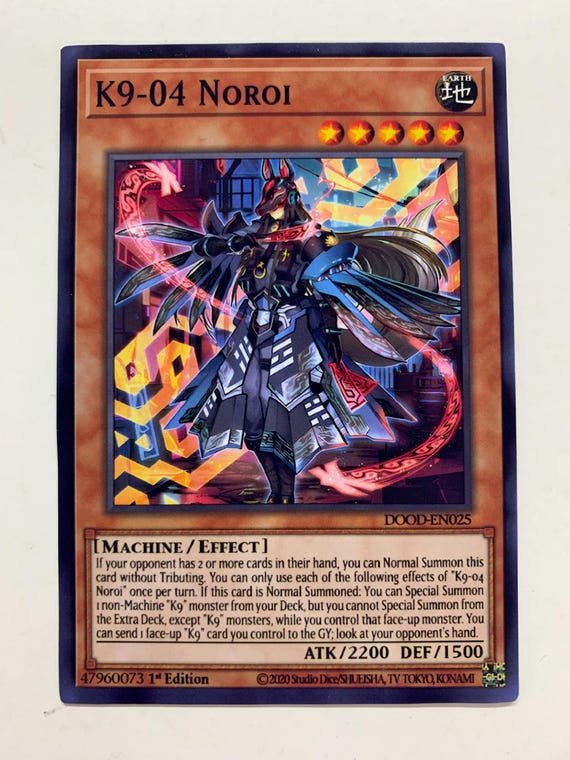 K9-04 Noroi | Super Rare | Orica PROXY - Etsy