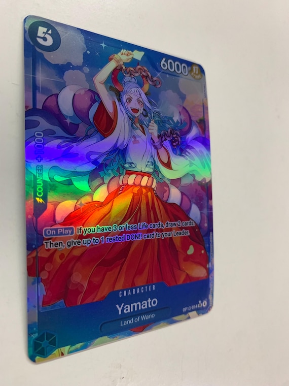 Yamato OP13-054 (alternate Art) | FULL HOLO | Orica PROXY - Etsy