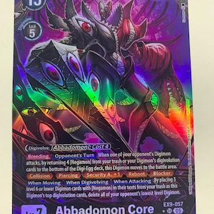 Abbadomon Core EX9-057 (Alternate Art) | FULL HOLO | Orica PROXY