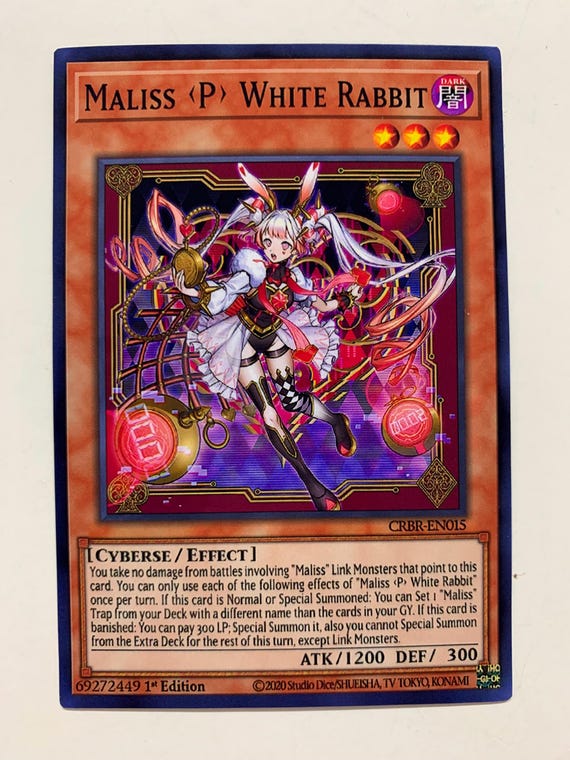 遊戯王　M∀LICE＜P＞White Rabbit 25th PSA10 Maliss P White Rabbit - Quarter Century Secret DBCB-JP015
