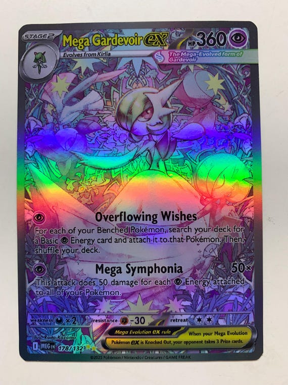mega gardevoir ex pokemon card Mega Gardevoir ex 178/132 | FULL HOLO