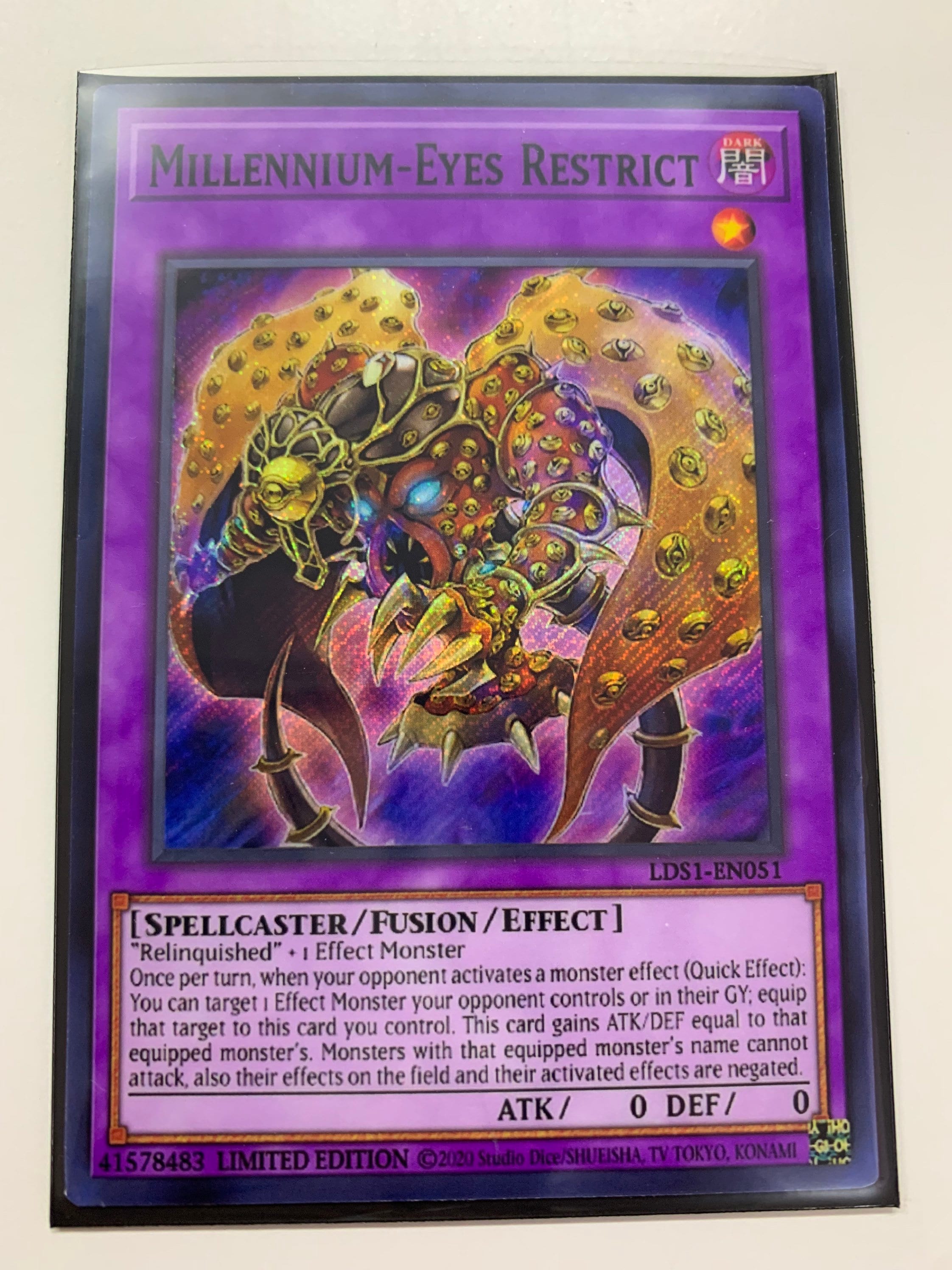 Millennium-eyes Restrict Secret Rare Orica PROXY - Etsy Denmark