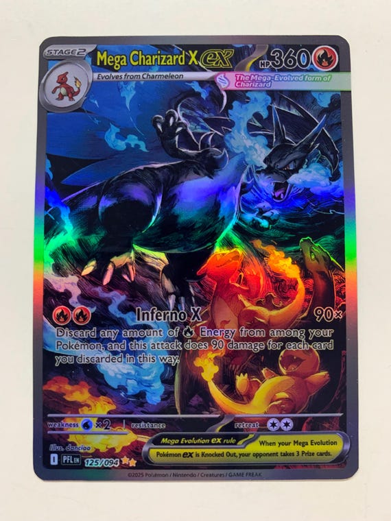 2023 ポケモンカード MEGA CHARIZARD-X Mega Charizard x Ex 23 Promo Pokemon Card - NM! | eBay
