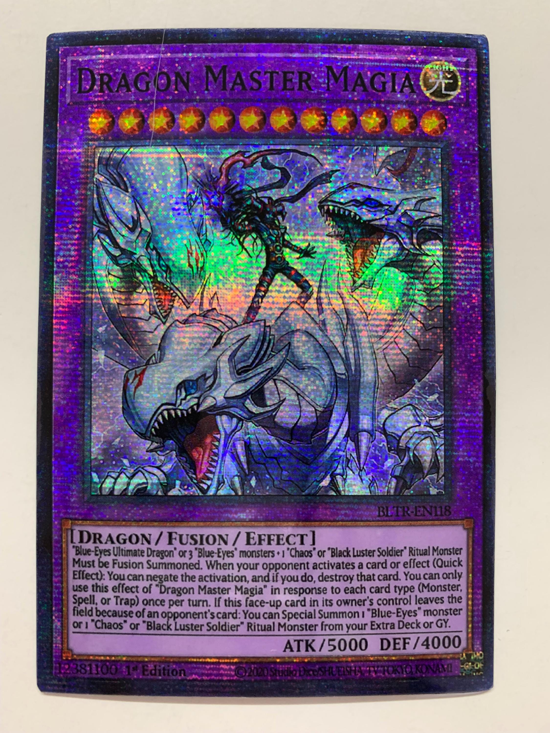 Dragon Master Magia | Secret Rare | Orica PROXY - Etsy