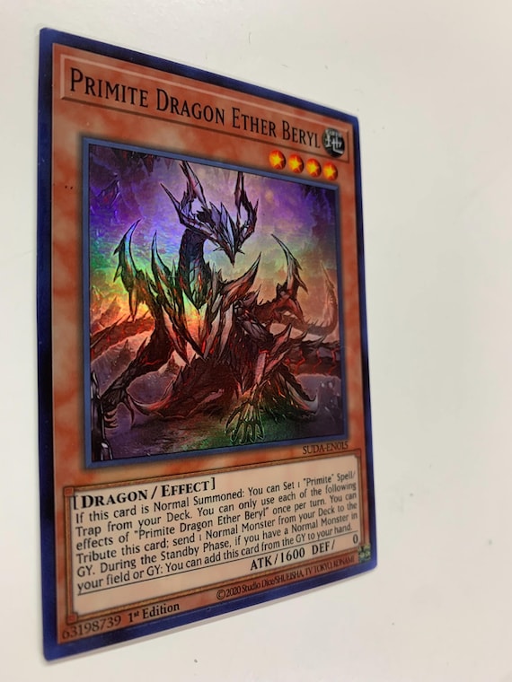 primitive deck yugioh Paleozoic Primite Dragon Ether Beryl |