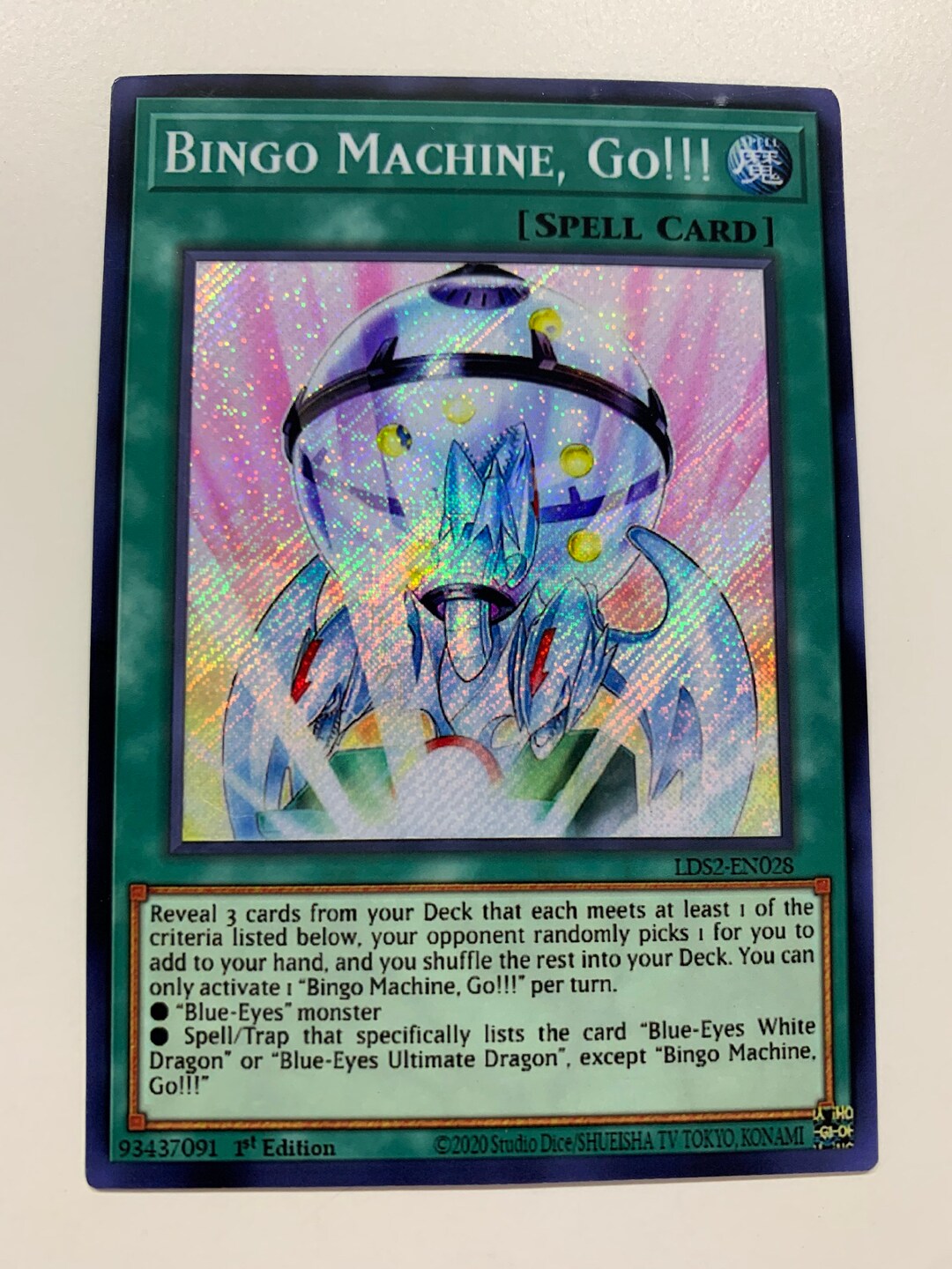 Bingo Machine, Go Secret Rare Orica PROXY Etsy
