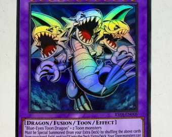 yugioh cards blue eyes white dragon toon Blue-Eyes Ultimate Toon Dragon Custom Orica Card