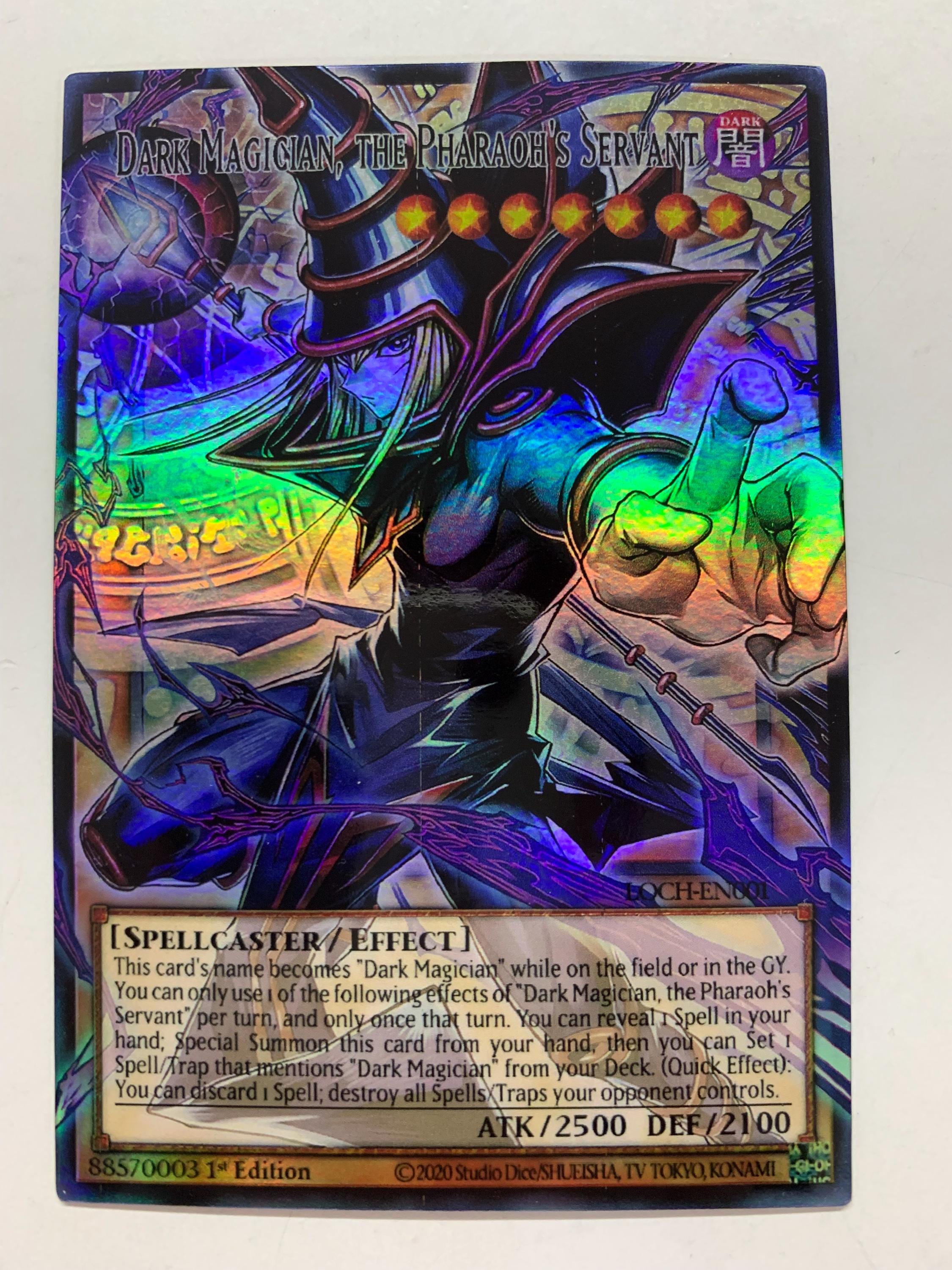 Dark Magician, the Pharaoh's Servant | Overframe Rare | Orica