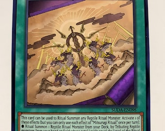 Mitsurugi Ritual | Super Rare | Orica PROXY - Etsy