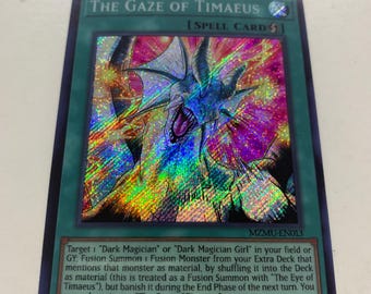 yugioh eye of timaeus card Yu-Gi-Oh! - Dragons Legend Oh trading and collectible card game (TCG/CCG) Can Dragoon be made with