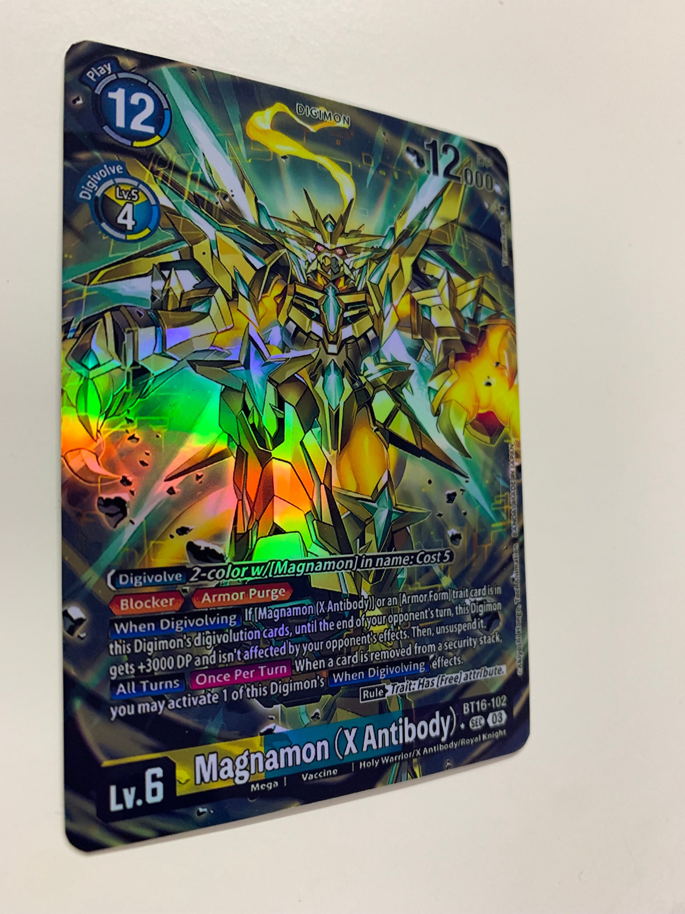 magnamon digimon card Digimon Card Game R Magnamon (BT23-054) – Pikku Play main image 0