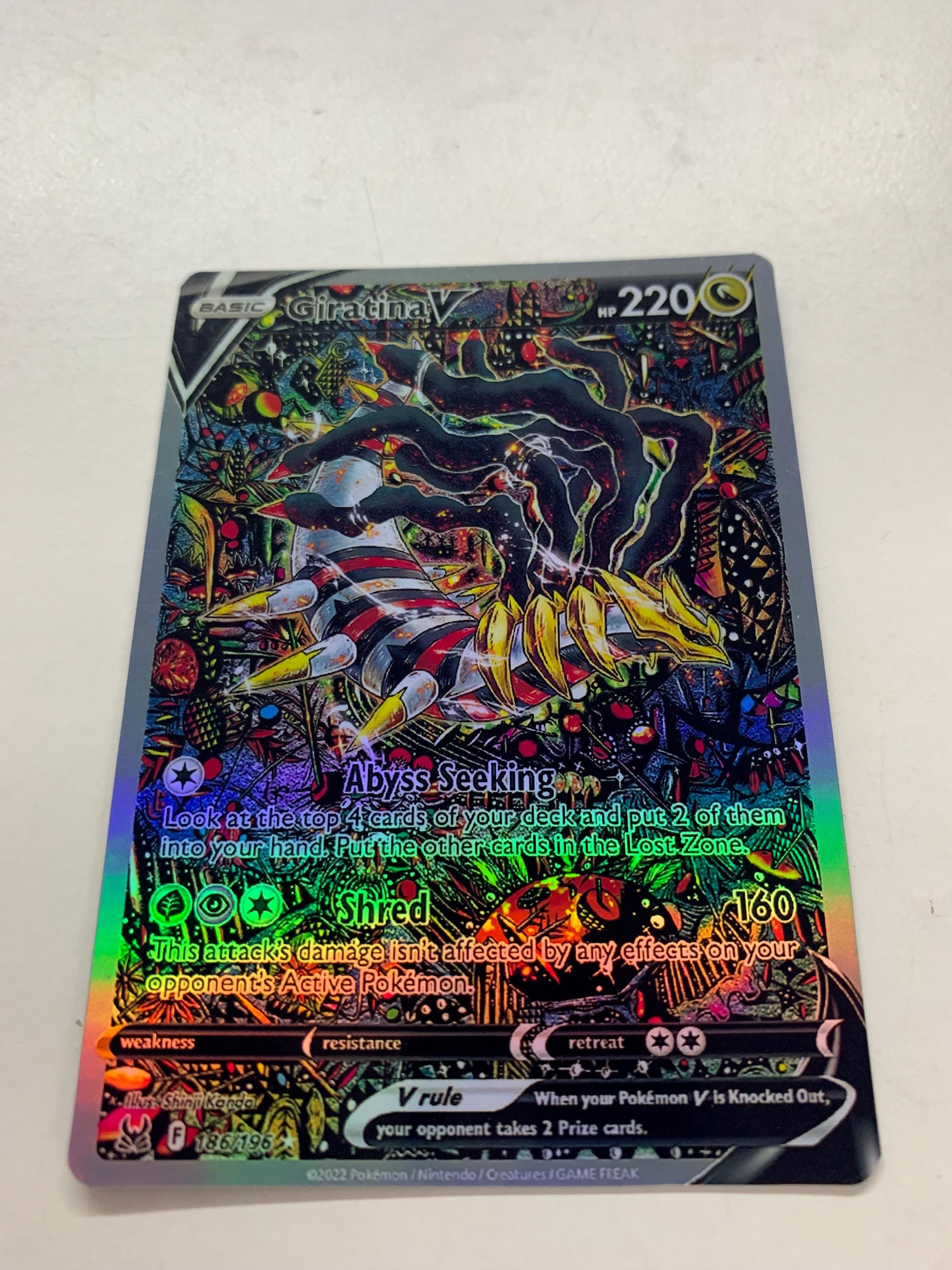 Giratina V 186/196 | FULL HOLO | Orica PROXY - Etsy