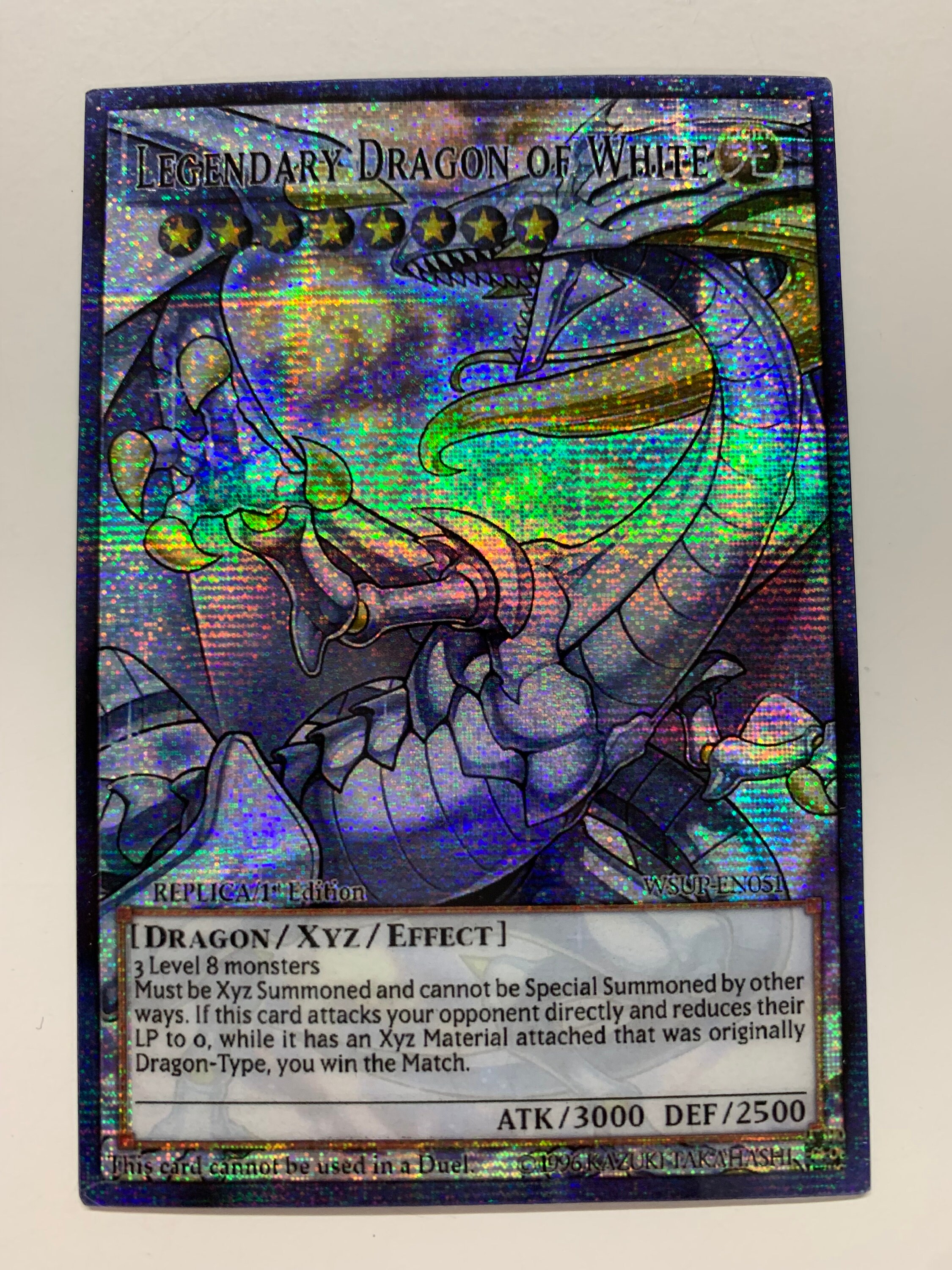 Legendary Dragon of White | Secret Rare | Orica PROXY - Etsy