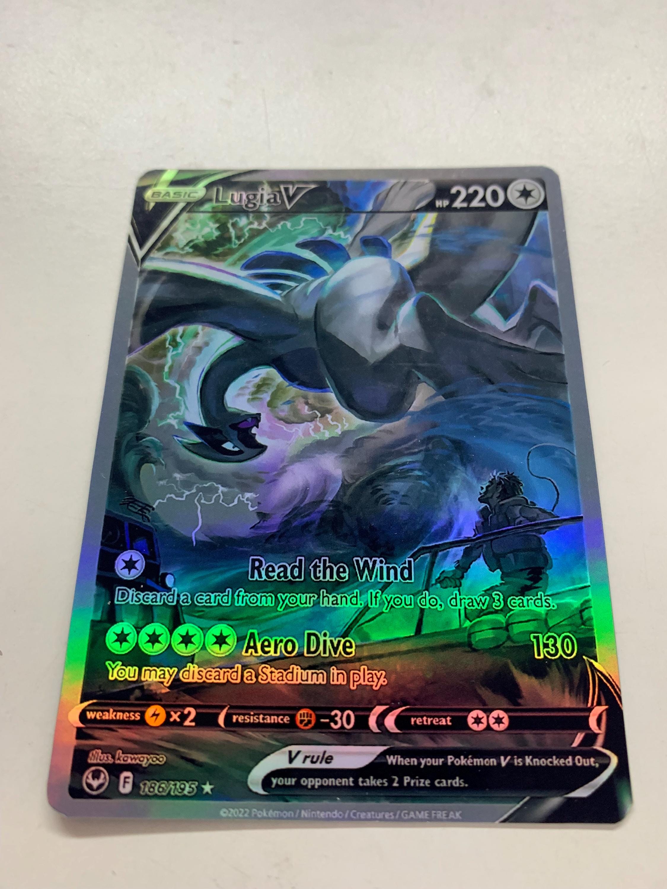 Lugia V 186/195 | FULL HOLO | Orica PROXY - Etsy