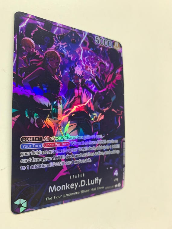 Monkey.d.luffy OP09-061 (alternate Art) | FULL HOLO | Orica PROXY