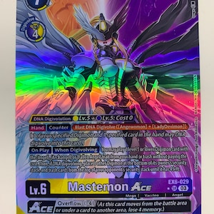 Mastemon Ace EX6-029 (Alternate Art) | FULL HOLO | Orica PROXY