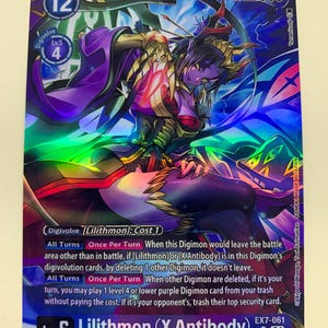 Lilithmon (X Antibody) EX7-061 (Alternate Art) | FULL HOLO | Orica PROXY