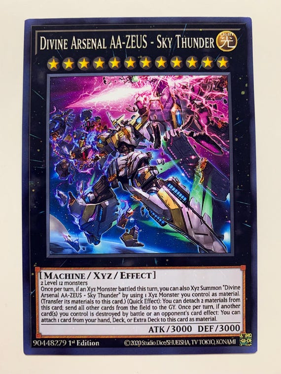 Divine Arsenal AA-ZEUS - Sky Thunder (alternate Art) | Secret Rare