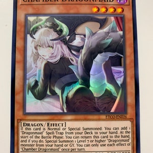 Chamber Dragonmaid (Custom Art) | Super Rare | Orica PROXY