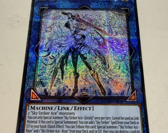 Sky Striker Ace = Zero | Secret Rare | Orica PROXY - Etsy