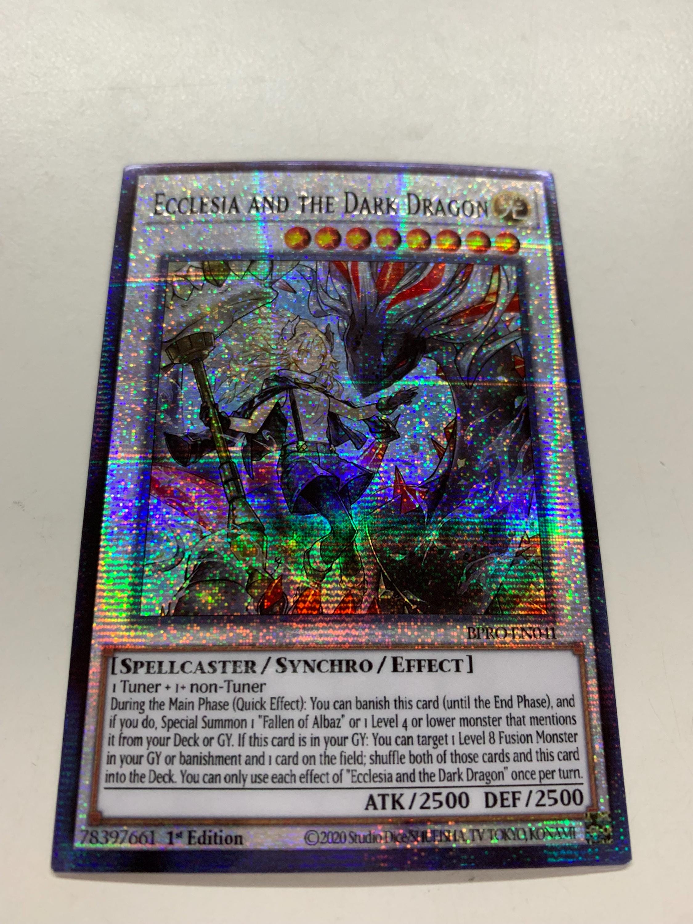Ecclesia and the Dark Dragon | Secret Rare | Orica PROXY - Etsy