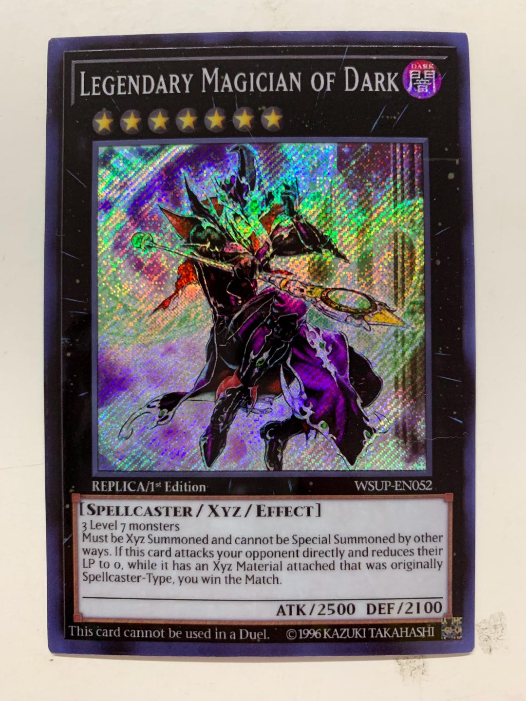 Legendary Magician of Dark | Secret Rare | Orica PROXY - Etsy Finland