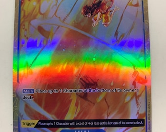Gum-gum Red Roc OP04-056 (alternate Art) | FULL HOLO | Orica PROXY