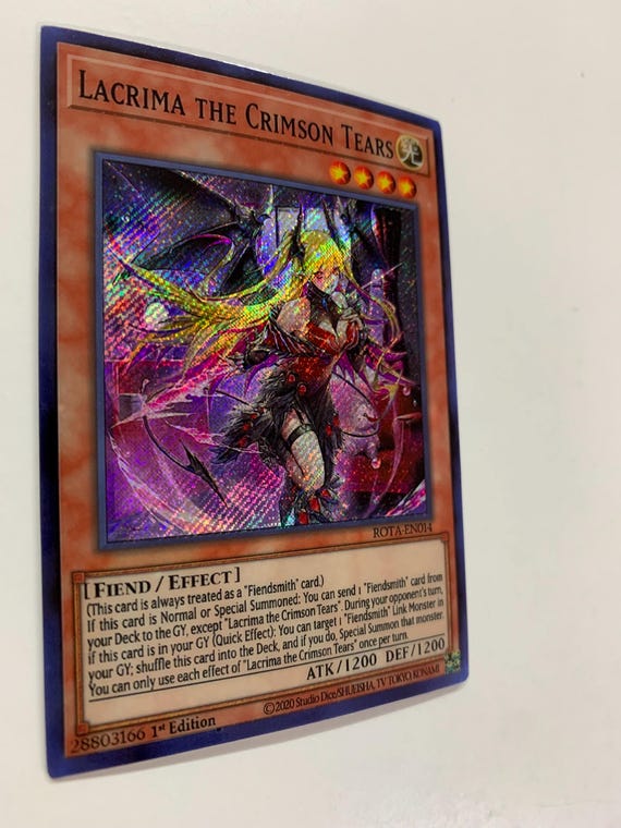 Lacrima the Crimson Tears | Secret Rare | Orica PROXY - Etsy UK