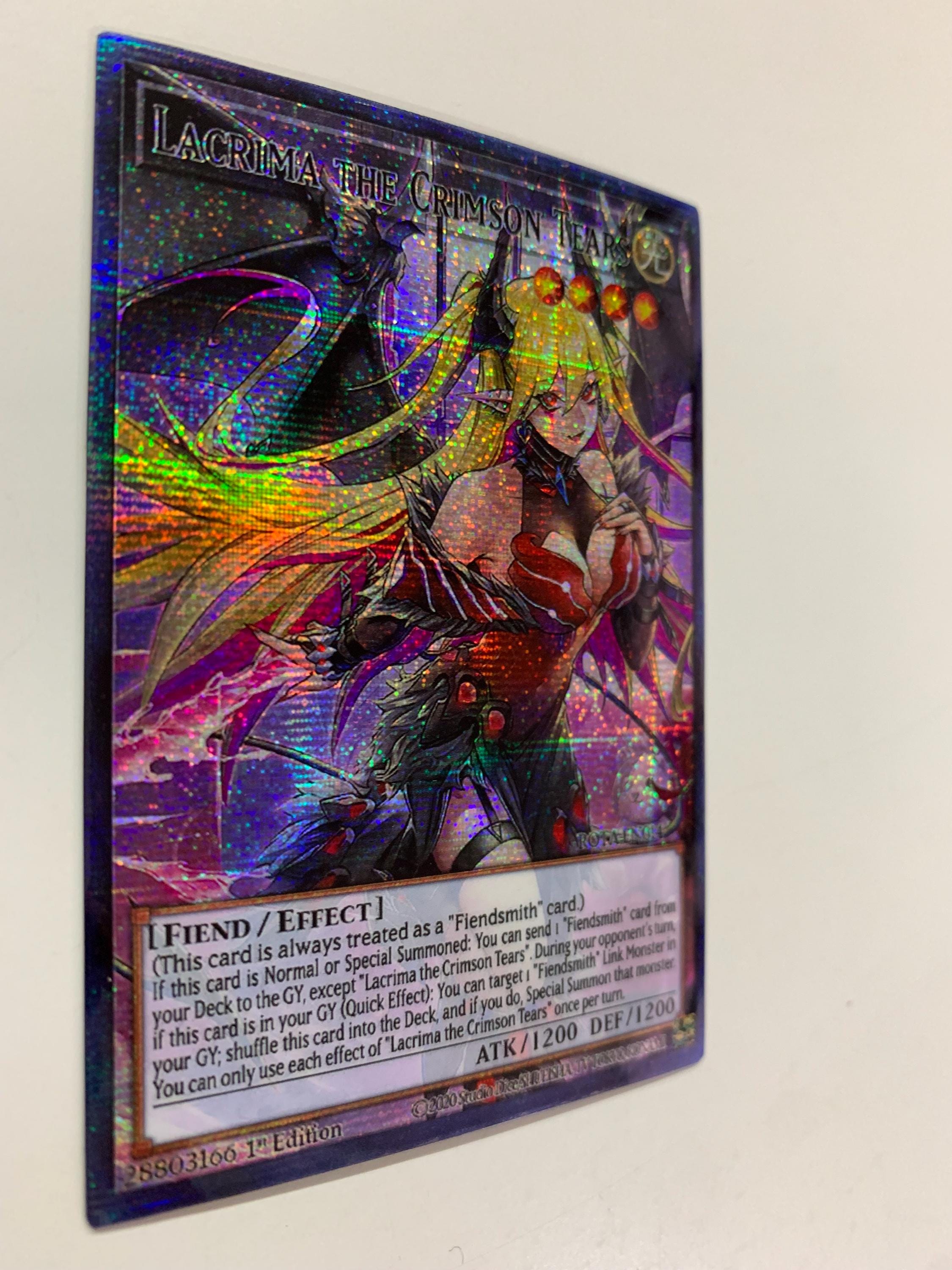 Lacrima the Crimson Tears | Secret Rare | Orica PROXY - Etsy