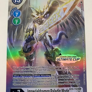 Modo Imperialdramon Paladin BT8-112 (Arte alternativo) / FULL HOLO / Orica PROXY